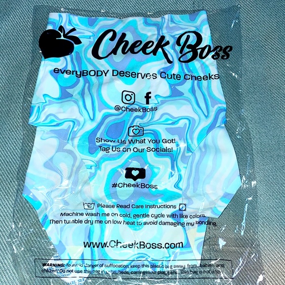 cheek boss Intimates & Sleepwear Cheek Boss Watercolor Panty Poshmark